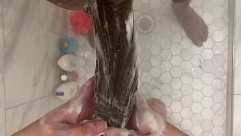 Preview 3 of Tagalog Prom Scandal Varal - Stepdad had to go to work ,  but I didn&rsquo_t want to get out the shower so I let him get in with me and washed him up ! Your dick is all clean daddy