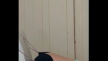 Preview 3 of Video Sex Sonny Leony - Funny thong hanging wedgie