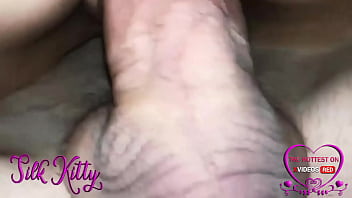 Preview 3 of Ladyboy Males - He taked my ass and my pussy hard and cum inside me closeup