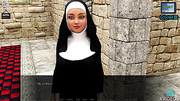 Preview 2 of Katon Girl - SUNSHINE LOVE #259 &bull_ Naughty nun is still naughty
