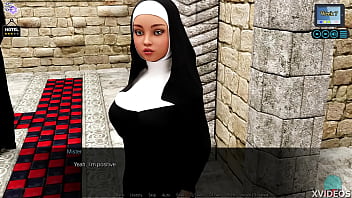 Preview 3 of Katon Girl - SUNSHINE LOVE #259 &bull_ Naughty nun is still naughty