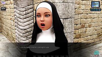 Preview 4 of Katon Girl - SUNSHINE LOVE #259 &bull_ Naughty nun is still naughty