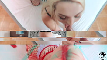 Preview 1 of Cam4 Luna - Blonde Roommate Agrees to Have Sex