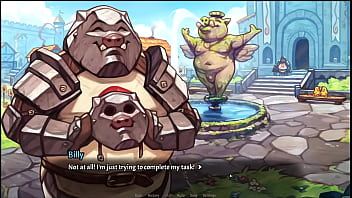 Preview 2 of 69 Scene - My Pig Princess [ Hentai Game PornPlay ] Ep.1 the princess seems to have feet fetishes and wants to massage  my naked farm boy&#039_s back