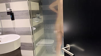 Preview 2 of Monica Winglass - &quot_Do you have an erection?&quot_. Sharing a hotel bed with a coworker ended up with an unexpected sex.