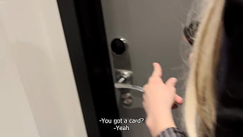 Preview 1 of Monica Winglass - &quot_Do you have an erection?&quot_. Sharing a hotel bed with a coworker ended up with an unexpected sex.