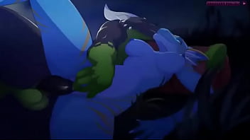 Preview 1 of Muskurane Bolivod - Two Furry Dragon Fucking