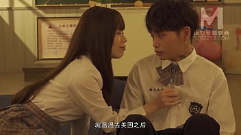 Preview 1 of Xnxx Gay Teen Boyes - Trailer-MDHS-0007-Model Super Sexual lesson School EP7-Shu Ke Xin-Best Original Asia Porn Video