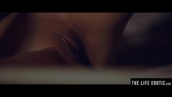 Preview 3 of Dfaapy Com - Beautiful girl fucks herself with a dildo while watching porn