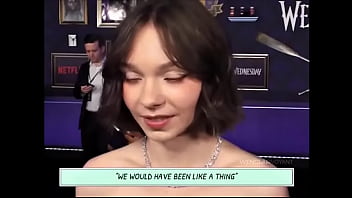 Preview 4 of Video Pren Xxx - А jenna ortega wensday Emma Mayers 2