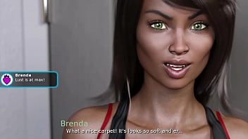 Preview 1 of Big Booty Sixy Trky - Holiday Island - How to get Brenda to visit for sex