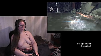 Preview 1 of Alexi Texas Mom - Naked Evil Within Play Through part 14