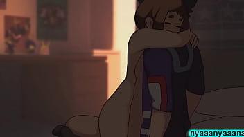 Preview 1 of Peeing In Toet - Uraraka fucking midoriya