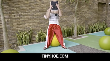 Preview 1 of Japanese Mom Xvideos Films - TinyHoe- Tiny Blonde Teen Fucked By Coach For Spot On The Team - Coco Lovelock