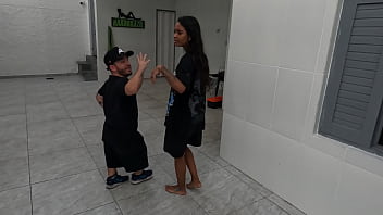 Preview 4 of Wwwsex Father And Com - Jasmine seduz an&atilde_o e leva para o abate