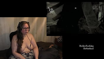 Preview 2 of Galmour Sex - Naked Evil Within Play Through part 12