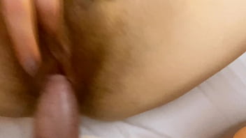 Preview 3 of Xxxxeg 2018 - My best friend&#039_s wife take off her funny panties and gave me her hairy pussy to fuck 4K 60 fps