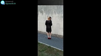 Preview 3 of Beautifull English Old Women Sex - Justinn251 outdoor