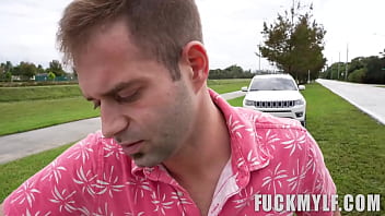 Preview 2 of Mom Likes Son Removing Her Panty - MYLF Hunter Mandy Rhea ,  Tony Touch ,  Nicky Rebel