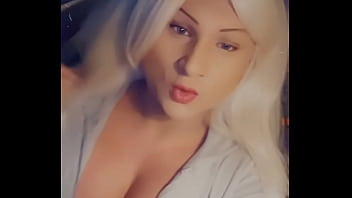 Preview 1 of Kajal Sarikha Xxx - Big Tit Trans Girl