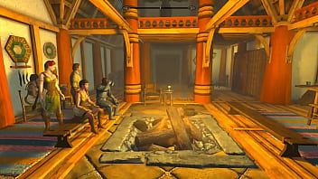 Preview 1 of Rare Video Di Porn Rame Rame - Skyrim ep 2