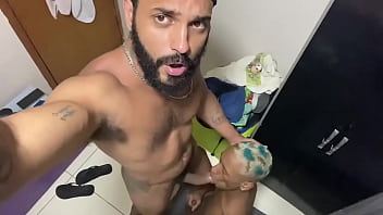 Preview 1 of Monmon Batta Hot Sexy Sence - Troca troca com o cria de favela Mavambo baixinho gemeu na pica do Davi Lobo