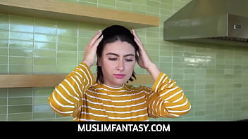 Preview 3 of England Girl Hard Fucking - MuslimFantasy - Angeline Red ends up fucking with Donnie Rock