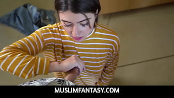 Preview 4 of England Girl Hard Fucking - MuslimFantasy - Angeline Red ends up fucking with Donnie Rock