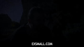 Preview 1 of Notiye America - ExSmall - Petite blonde Roxy Risingstar imagines that it would be great if her bully hot guy neighbor gives her a different kind of approach