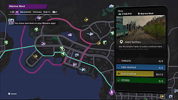 Preview 1 of Veri Gigant Dick - 18  Saints Row (2022) Cute Asian Girl Gameplay [Part 33] - Wait for the Train