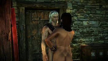 Preview 3 of Puorn Thai Arna - The Witcher 2: Assassins of Kings | Brothel Sex Scenes Extended