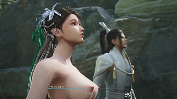 Preview 2 of Zoro Robin Ino Xxx - Sword and Fairy 7 Nude Girls Gameplay [Part 3] - The Big Tower is Protected