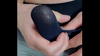Preview 2 of Panties With Stains - 【縦型動画】ドM巨根イケメン男子がローションを使ったオナニー。可愛い喘ぎ声を出して最後は気持ちよく大量射精!!