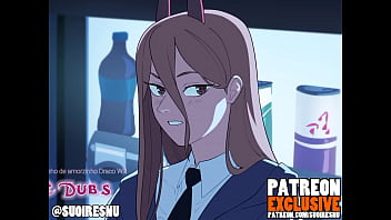 Preview 1 of Kisi Ko Nahi - Chainsaw Man Porn&ocirc_ entre Power e Denji se comendo dublado em Portugu&ecirc_s Brasil Hentai animado