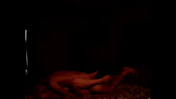 Preview 1 of Neeli Porn Videos - Horny couple fucking hard in hotel room hidden camera with mature big cock latina redhead