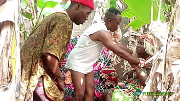 Preview 1 of One Man For - The chief priest caught Onowu fucking the king&#039_s wife