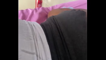 Preview 4 of Round Buttocks - My step sister charged my dick with her power bank and gave me a hot blowjob