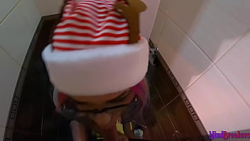 Preview 1 of Sister Pisses On Brothers Face - My Dirty Holiday Fantasy To Fuck A Very Hot Sexy Step Sister In The Toilet
