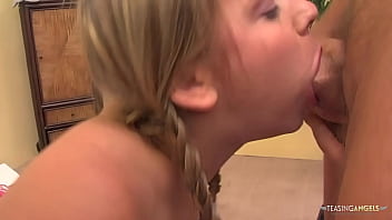 Preview 3 of Dani Daniels Sucks Child - After leaving him a message the naughty blonde could enjoy much needed anal thrill