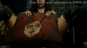 Preview 2 of Cristal Botd - Hidden masturbating seeing a very big dick