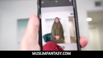 Preview 2 of Indian Maid Fuckinv - MuslimFantasy - Hijab Stepmom Lilly Hall Learns How To Pleasure