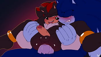 Preview 1 of Russiab Mmf - Shadow and werehog Sonic