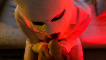 Preview 1 of Galsac Xxx - Love to do sloppy blowjob and get cum in my mouth. Hot Coffee Devil Valentines Day suck