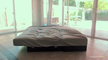 Preview 1 of Family Strikes Xxx Full Move - A beautiful couple gets horny and sneaks over to bang hardcore in their friends house