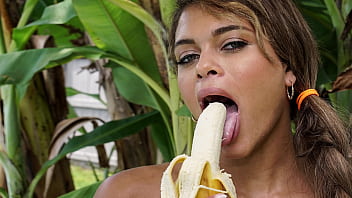 Preview 4 of Farmer Gay5 - MYGF - Destiny Cruz&#039_s Pussy Goes Bananas