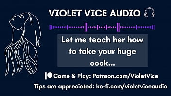 Preview 3 of New Yew Xxx Hd - Let me teach her to take your huge cock THREESOME