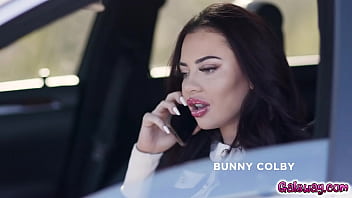 Preview 1 of Sunny Leone Fuck Xxxcom - When Sabina discovers her girlfriend,  Bella Rolland is cheating on her with Bunny Colby she demands that they owe her an orgasm to make it up to her.