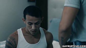 Preview 3 of Night Brother Sister Sex - Des Irez is shock that he needs to move out of the house he is renting and offers something in return with his landlord,  Brandon Anderson.