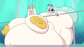Preview 4 of Sylvie Hairy - Pheromosa &amp_ Kurly cum inflation