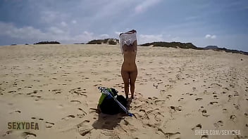 Preview 1 of Shabnam Choudhry Mujra - Big ass Sexydea at the Nude Beach